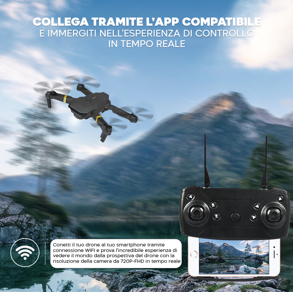 Drone in volo